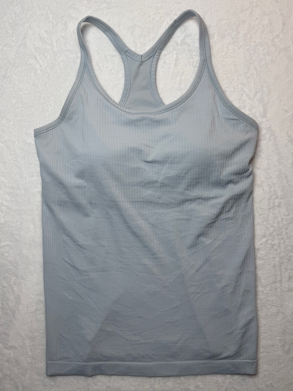 Lululemon Ebb To Street Tank Top *Light Support B/C Cup
Starch Blue Sz 10 W1AX1S